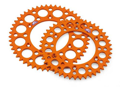 KTM U6906815 ORANGE REAR SPROCKET 49T